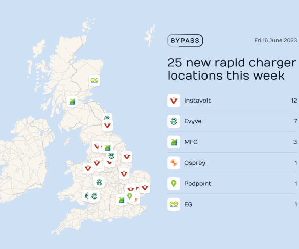 Bypass tracks UK rapid charger rollout with weekly updates