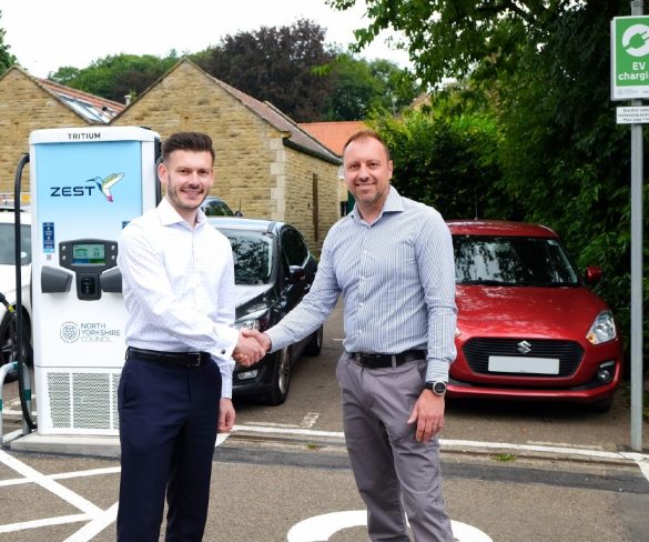 Zest opens rapid EV charge points across North Yorkshire