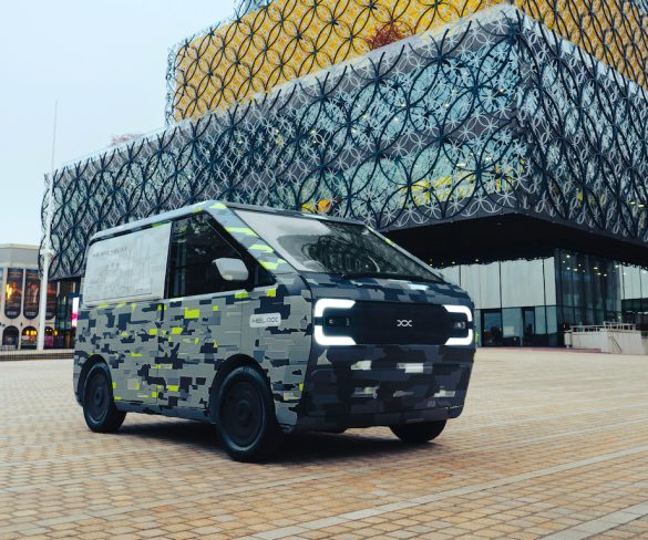 Helixx breaks the mould with new 3D-printed electric delivery van