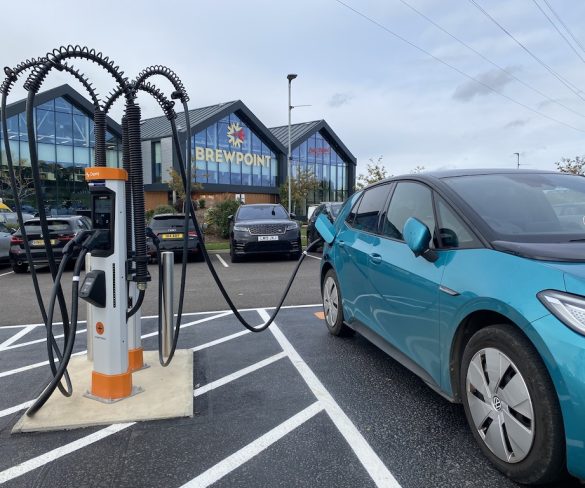Osprey Charging opens 300kW ultra-rapid charging hub at Bedford’s Brewpoint brewery