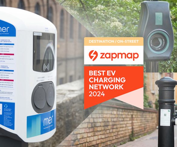 Mer rated top among UK’s destination and on-street charging networks