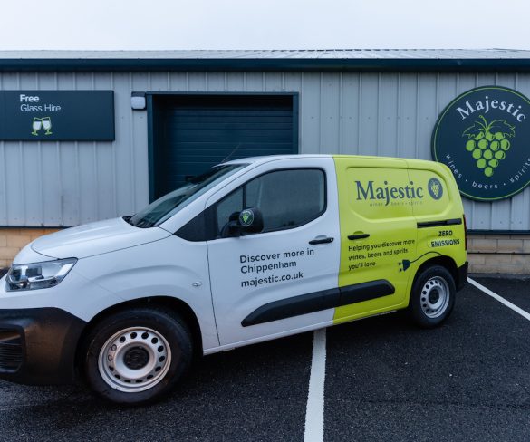 Majestic accelerates switch to all-electric van fleet