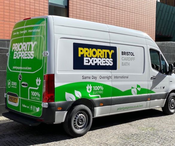 Priority Express starts rollout of fully electric fleet