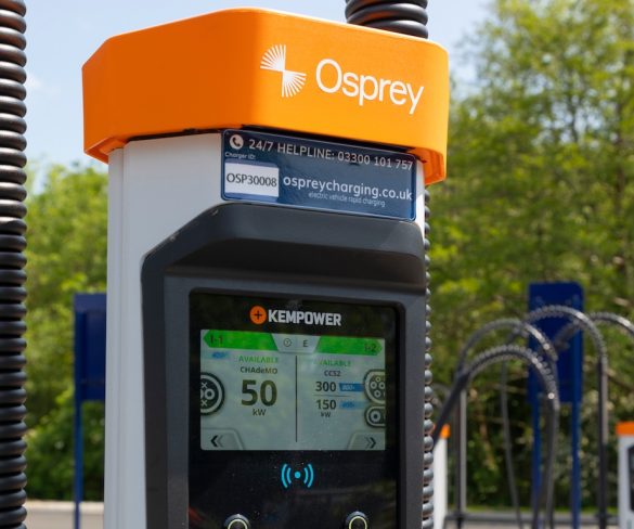 Osprey opens 300kW ultra-rapid charging hub in Leicester