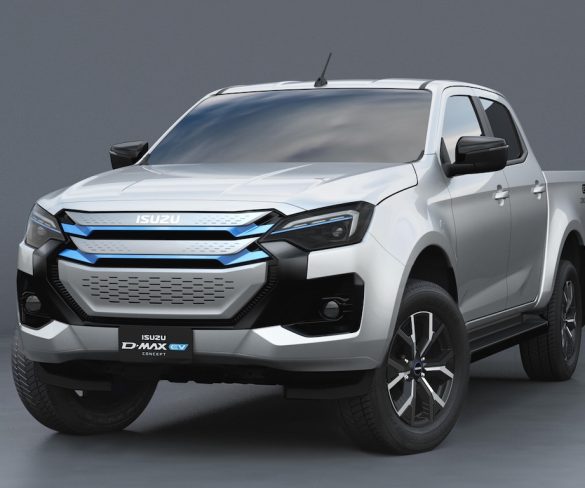 Isuzu to launch electric D-Max pickup with one-tonne payload and AWD
