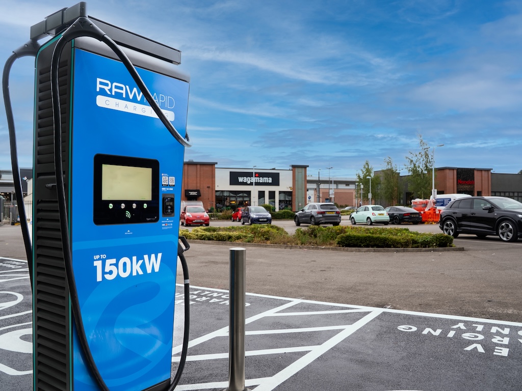 Free EV charging at newly opened Stoke ultra-rapid hub